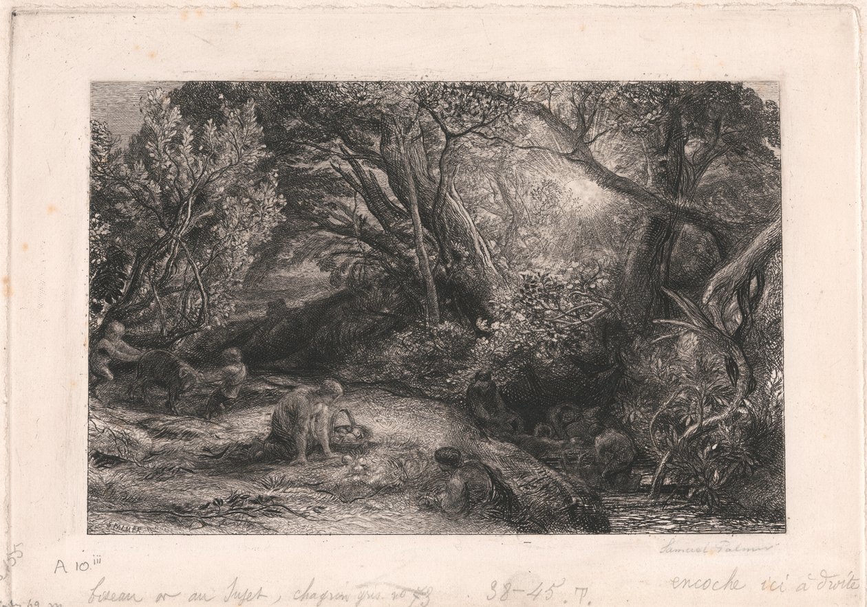 Elämän aamu tekijältä Samuel Palmer