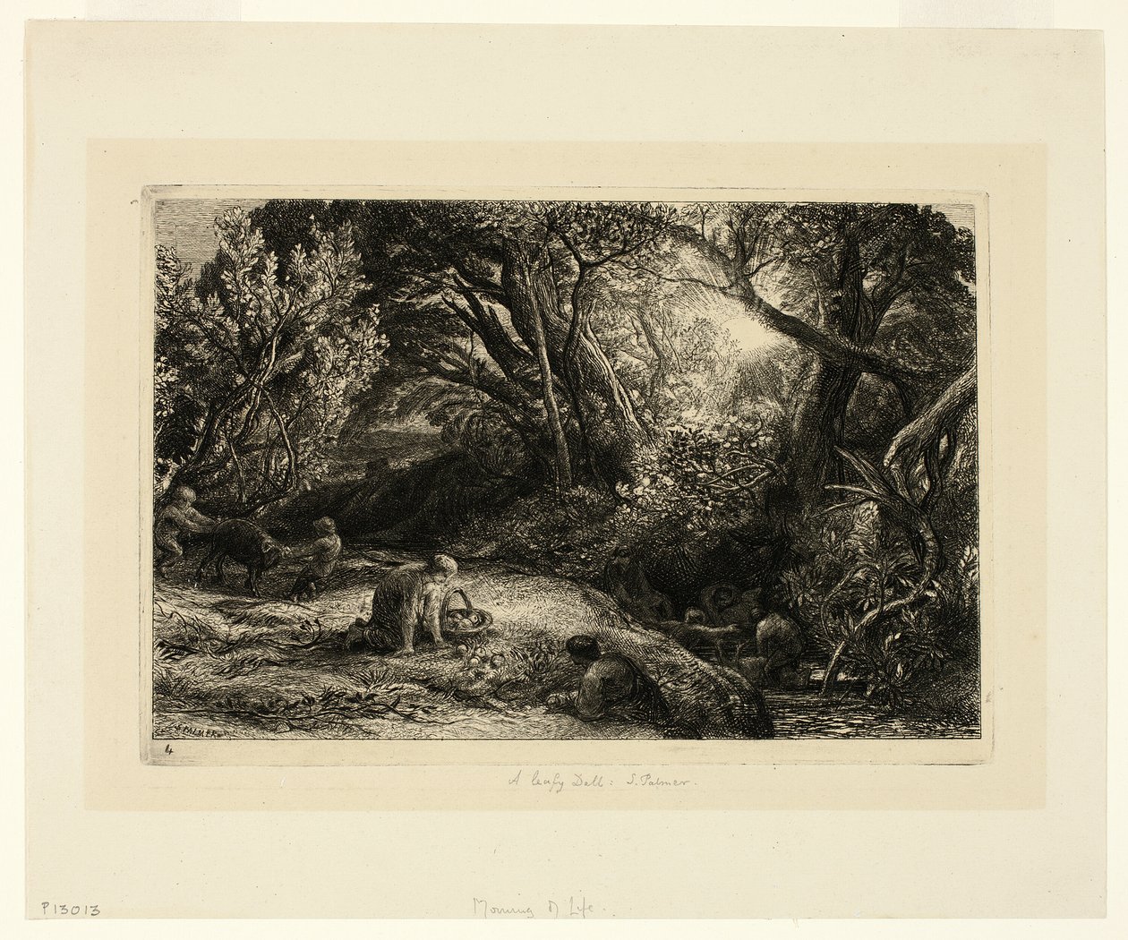 Elämän aamu tekijältä Samuel Palmer