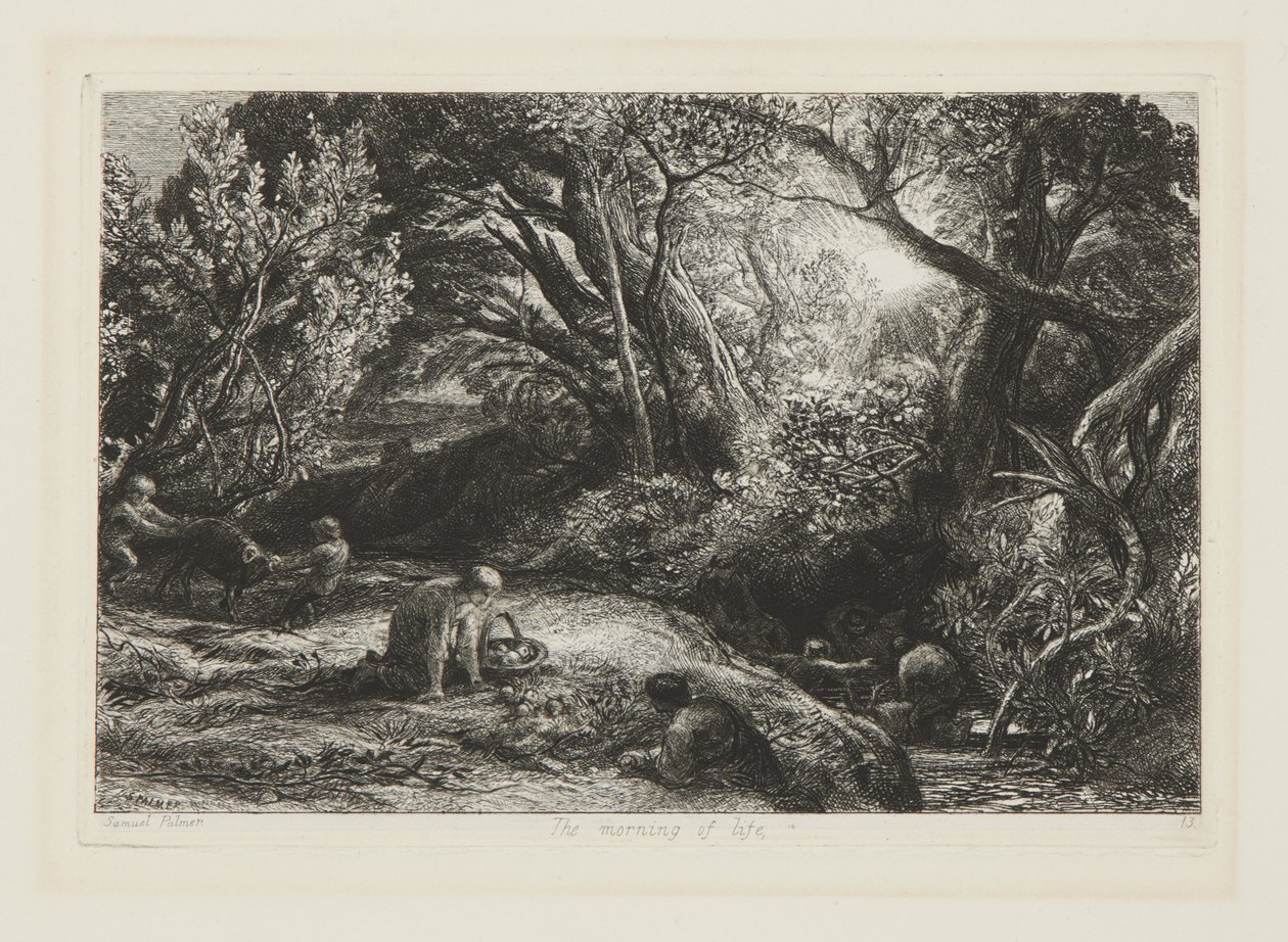 Elämän aamu tekijältä Samuel Palmer