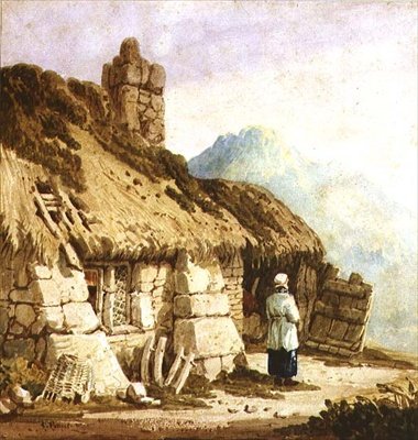 Dartmoor-mökki tekijältä Samuel Prout