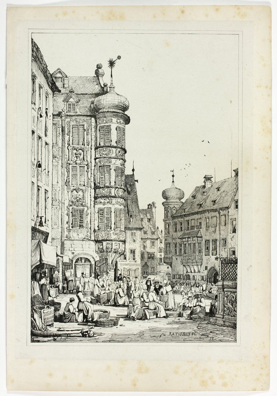 Regensburg tekijältä Samuel Prout