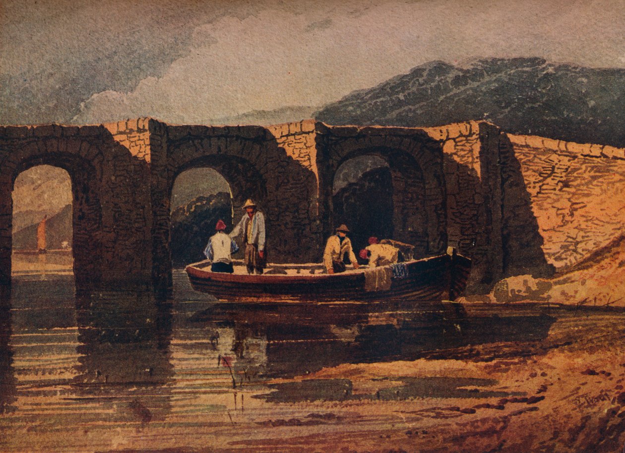 Saltram, c1815, 1923 tekijältä Samuel Prout