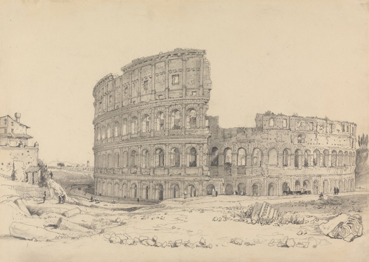 Colosseum, Rooma tekijältä Samuel Prout