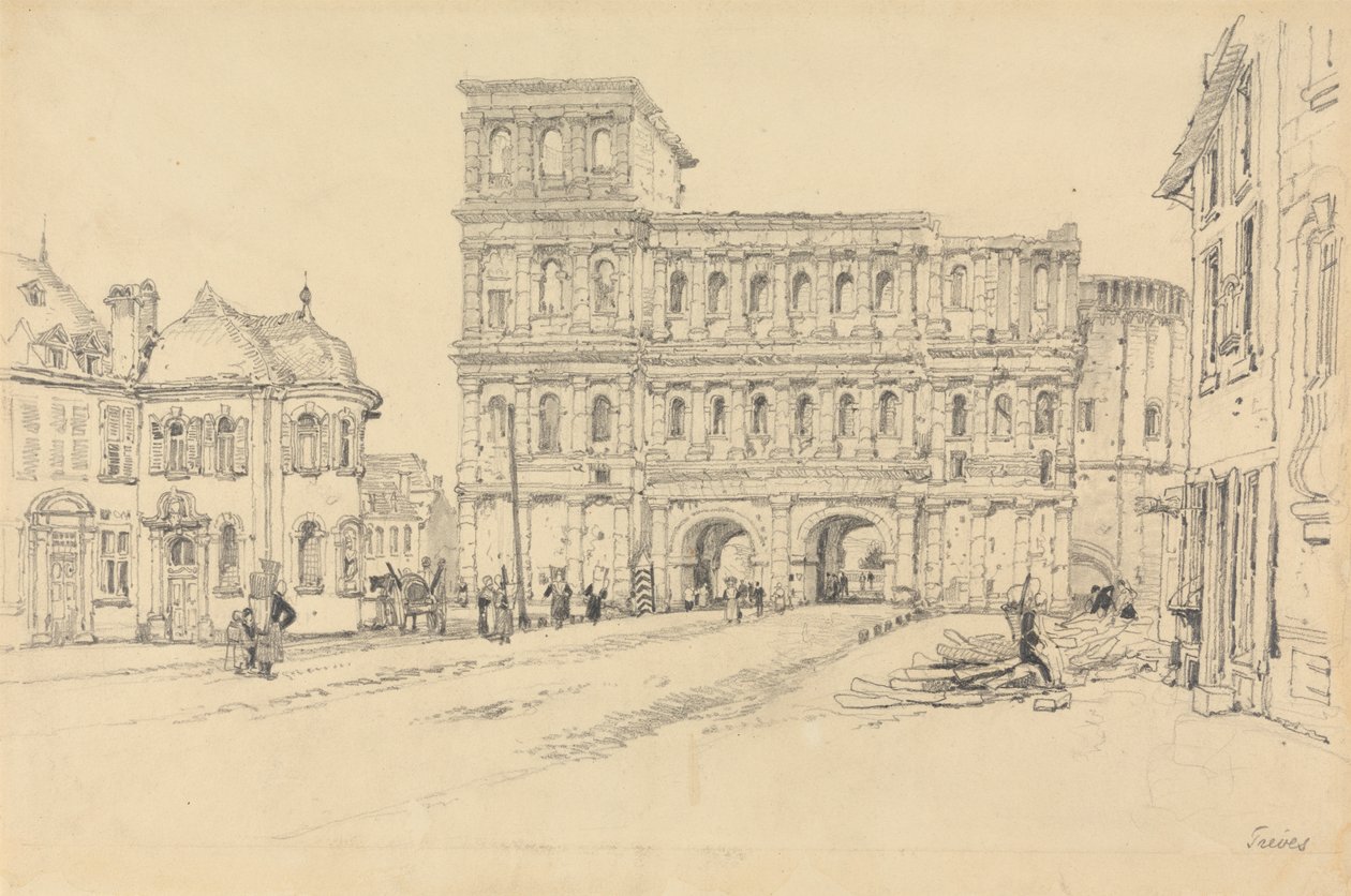 Porta Nigra, Trier tekijältä Samuel Prout