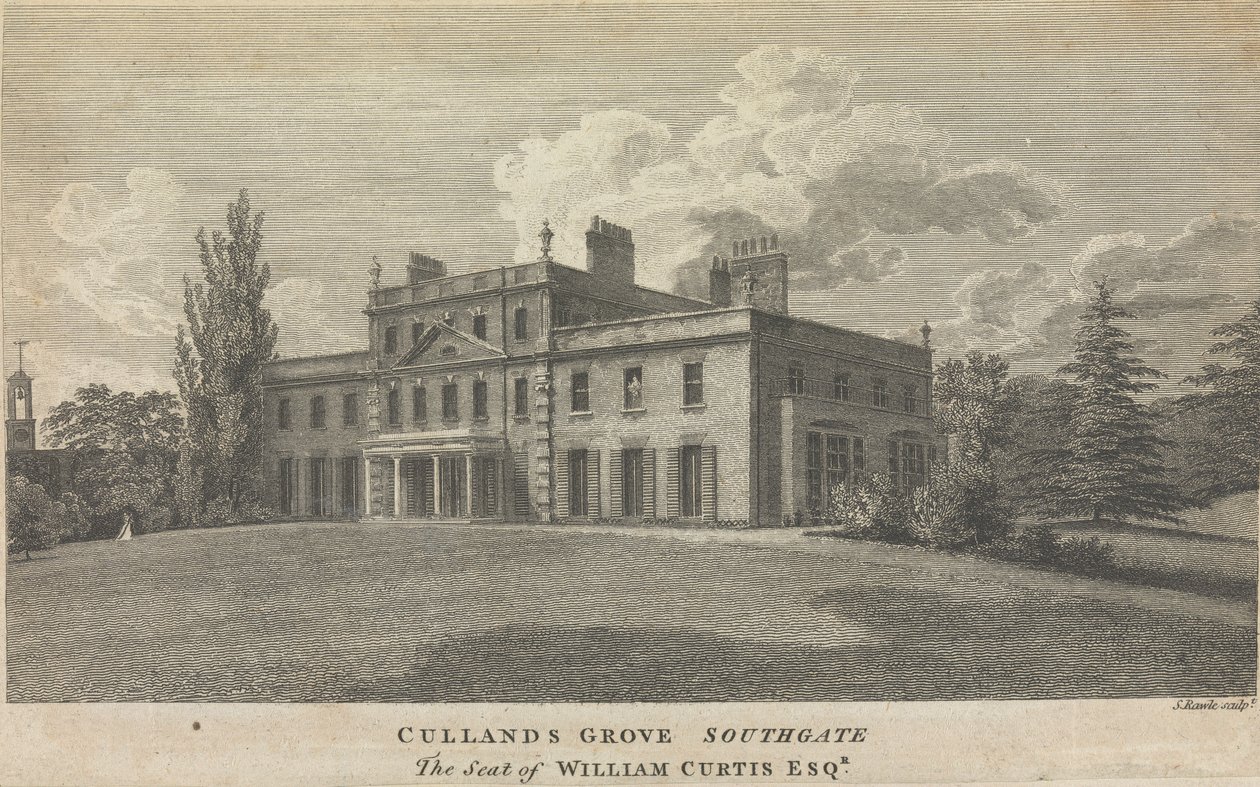 Cullands Grove Southgate, William Curtisin istuin, Esquire; sivu 83 (Nide 1) tekijältä Samuel Rawle