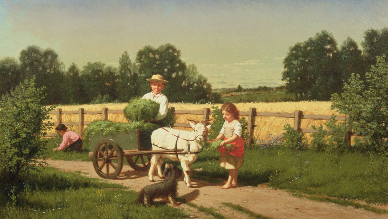Vuohikärryt tekijältä Samuel S. Carr