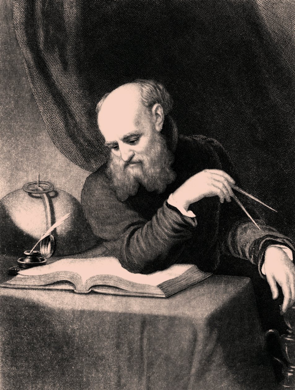 Galileo Galilei, 1852 tekijältä Samuel Sartain