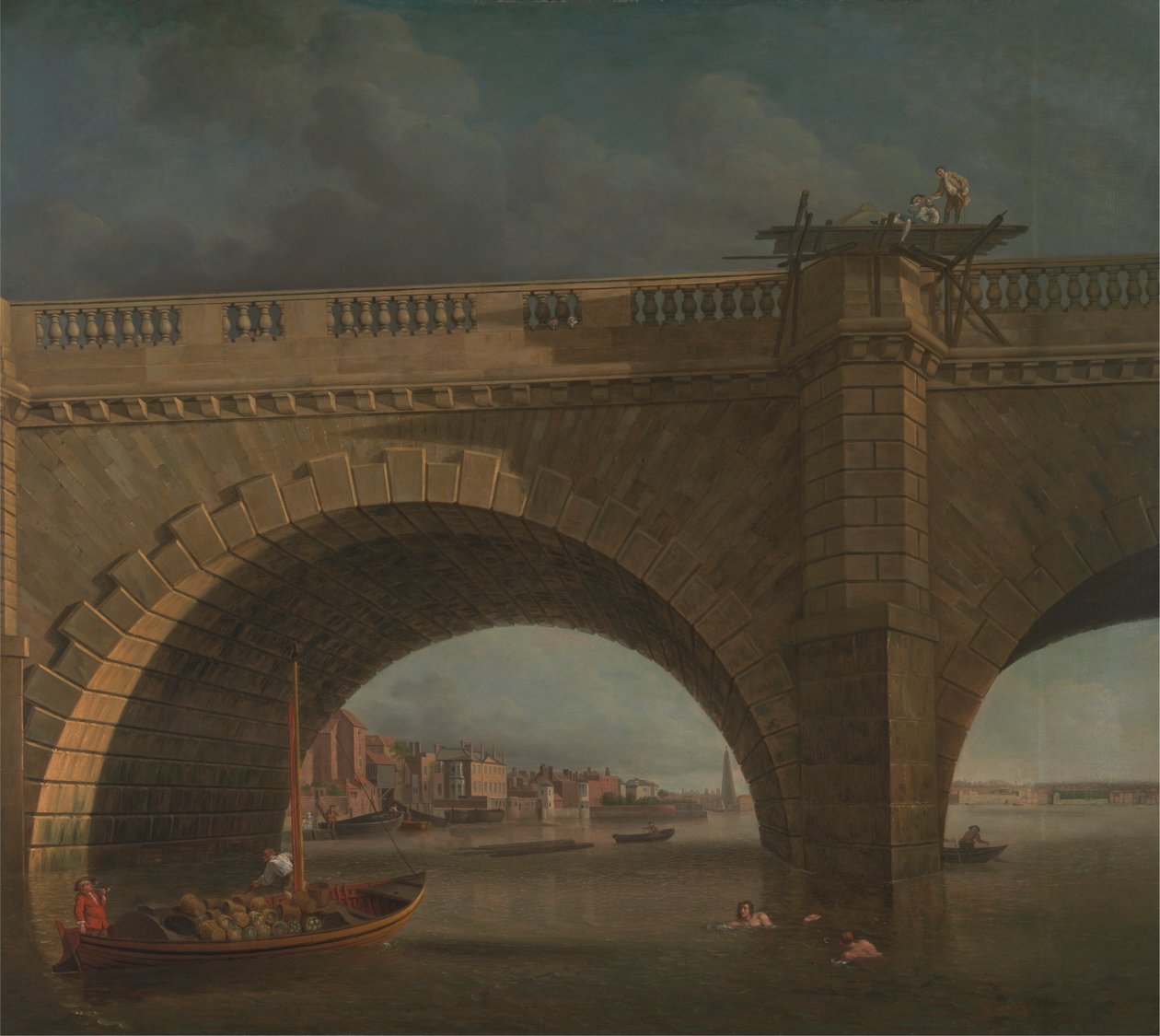 Westminster Bridgen kaaret tekijältä Samuel Scott