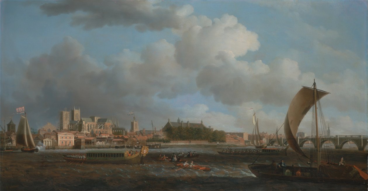 Westminster Lambethista, Ironmongers Companyn seremonialuomulla tekijältä Samuel Scott