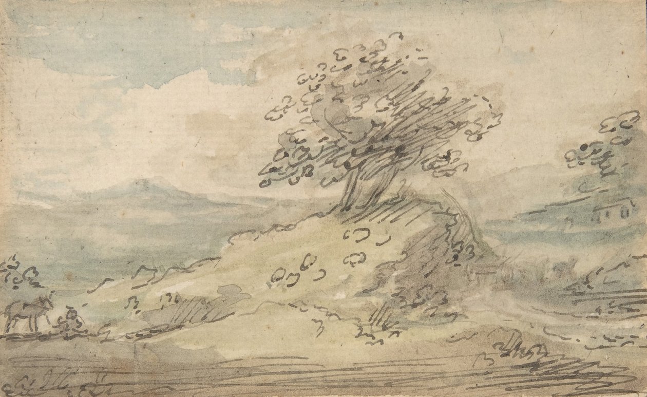 Maisema, 1776-1808. tekijältä Samuel Shelley