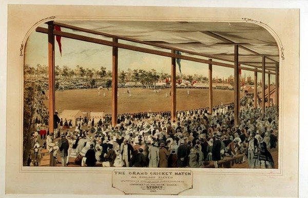 Grand Cricket Match: All England Eleven vs. Twenty Two of New South Wales tekijältä Samuel Thomas Gill