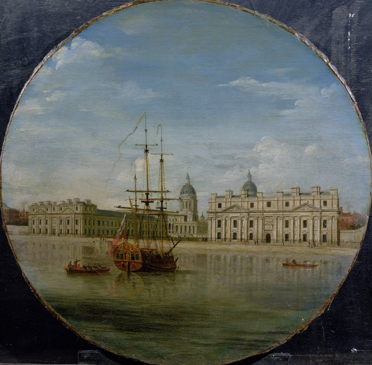Greenwichin sairaala joelta, 1748 tekijältä Samuel Wale