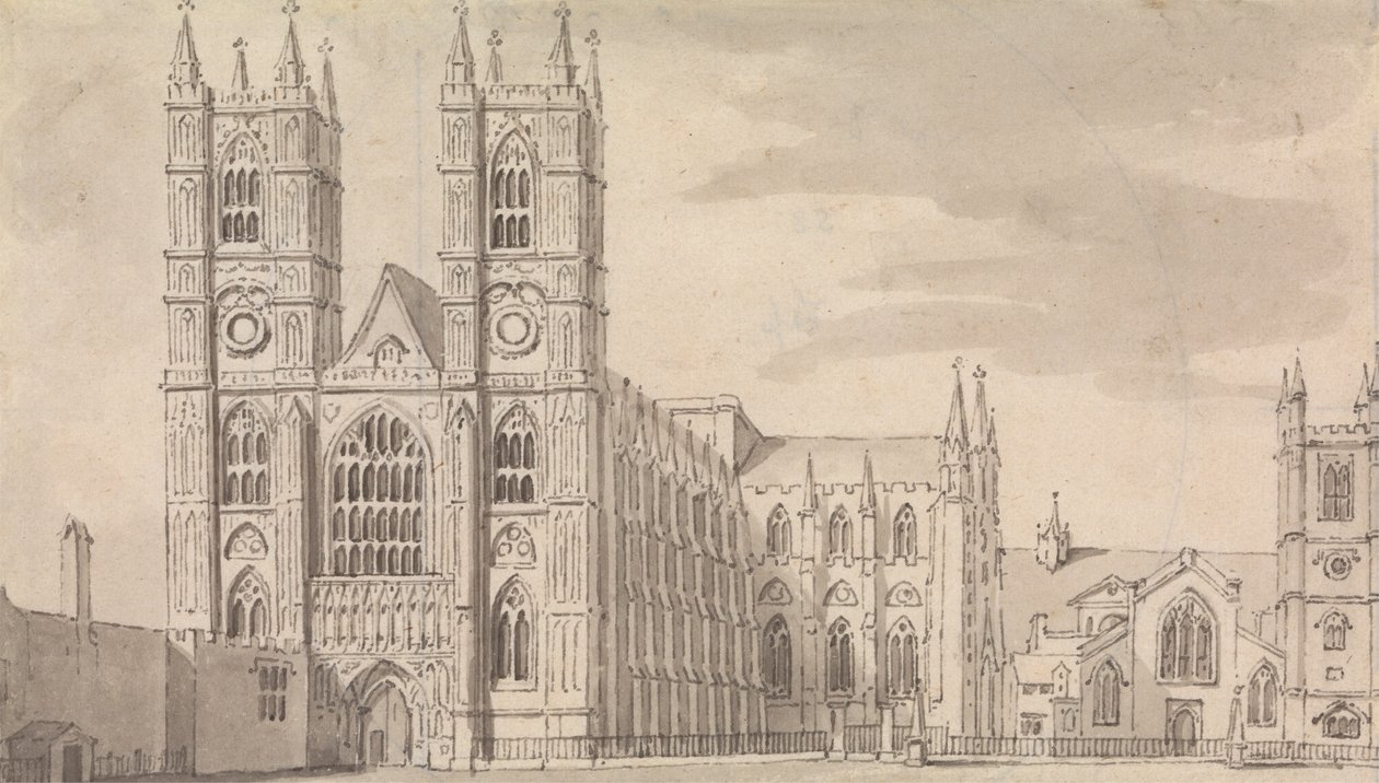 Westminster Abbey tekijältä Samuel Wale