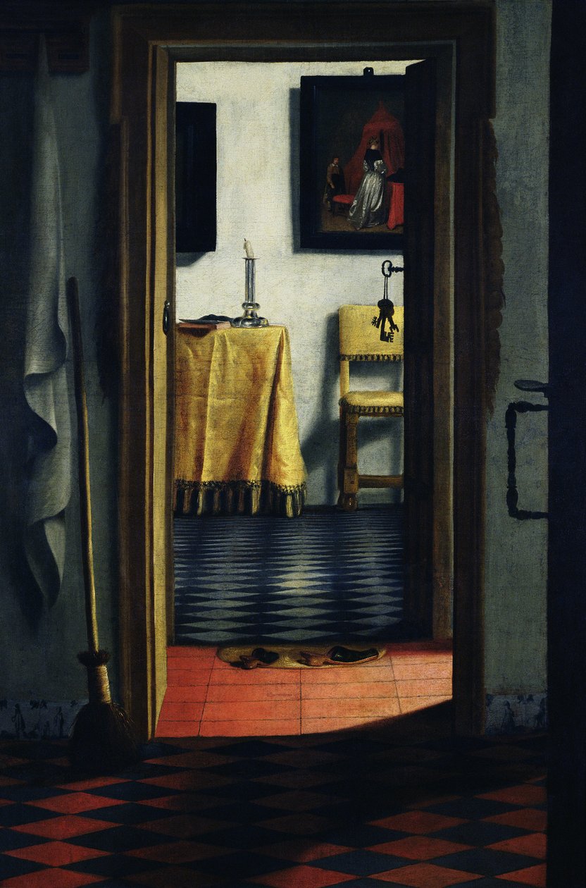 Tohvelit, 1600-luvun loppu tekijältä Samuel van Hoogstraten