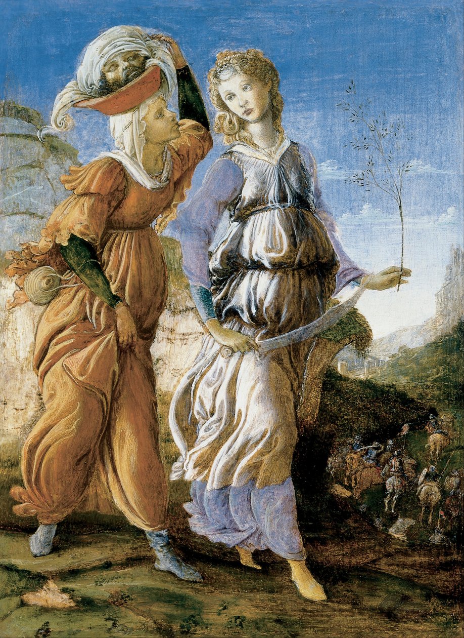Judith Holofernesin pään kanssa tekijältä Sandro Botticelli