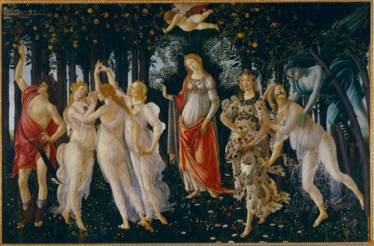 La Primavera tekijältä Sandro Botticelli