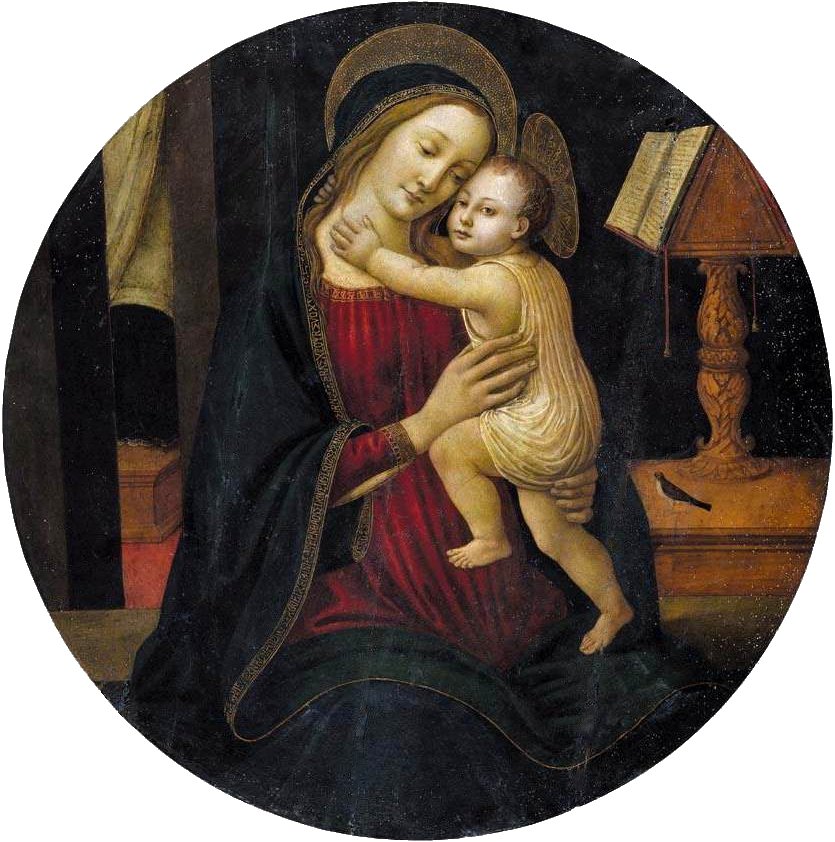 Madonna ja lapsi tekijältä Sandro Botticelli