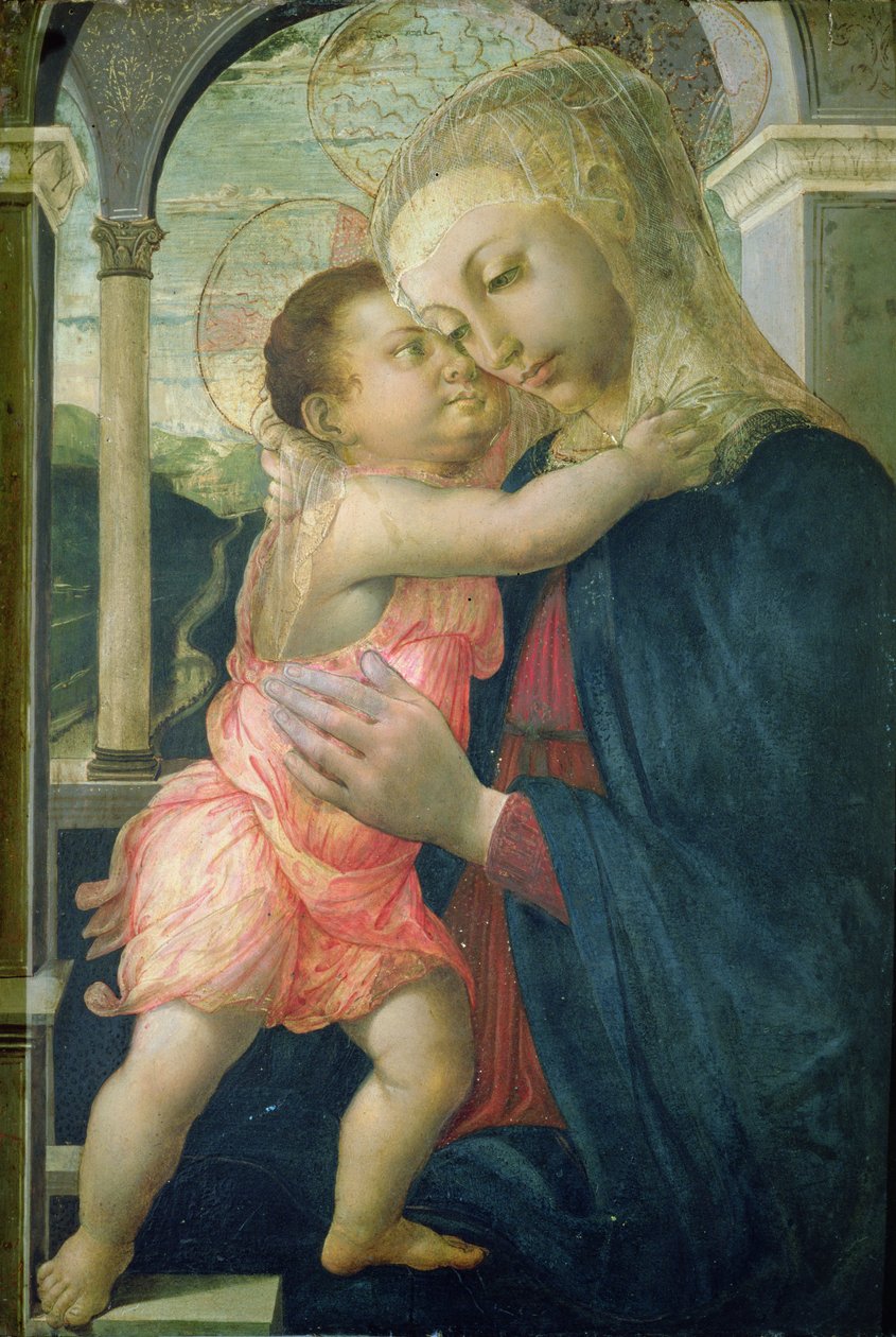 Loggia Madonna, 1467-70 tekijältä Sandro Botticelli