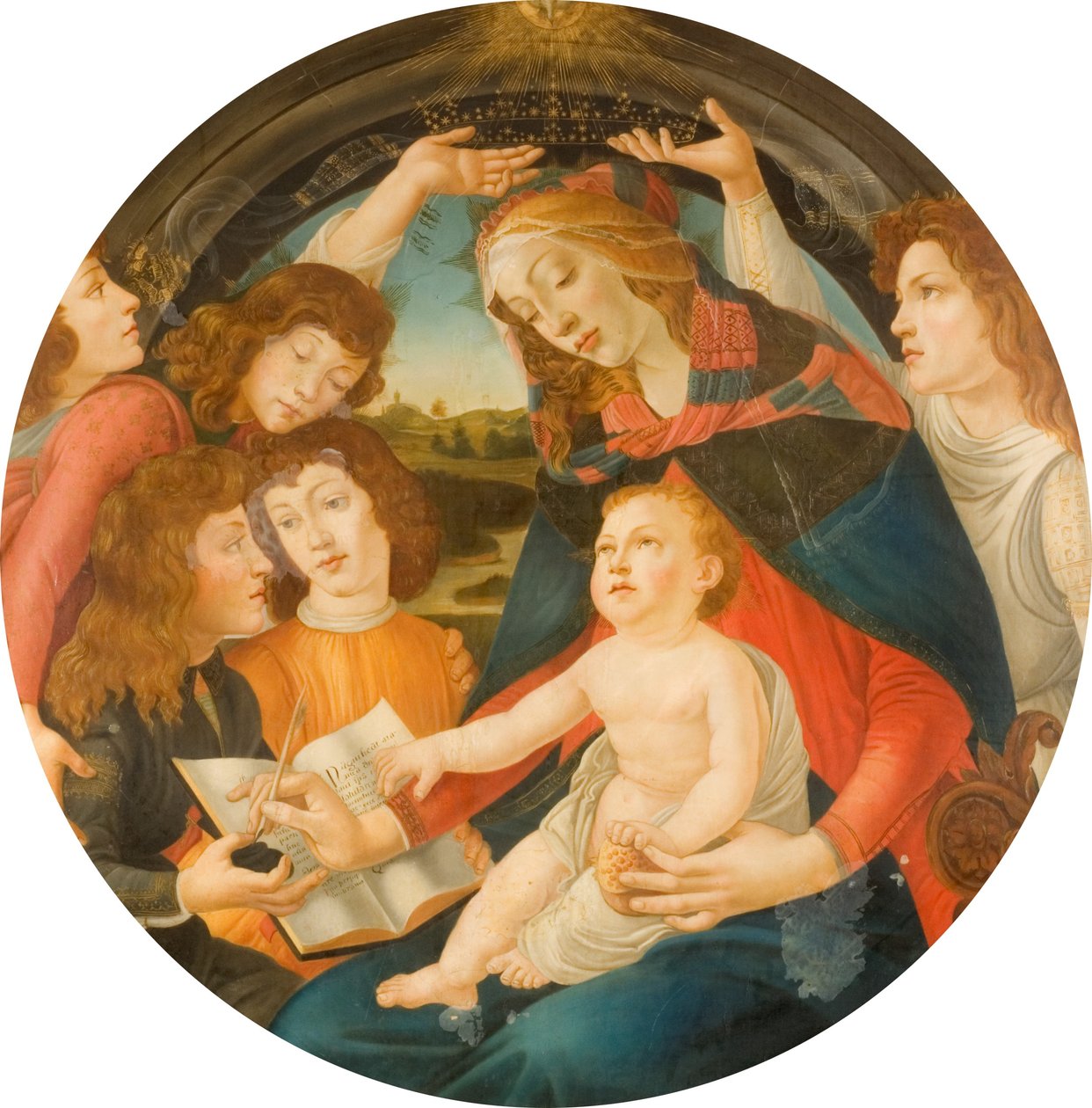 Madonna Magnificatista tekijältä Sandro Botticelli