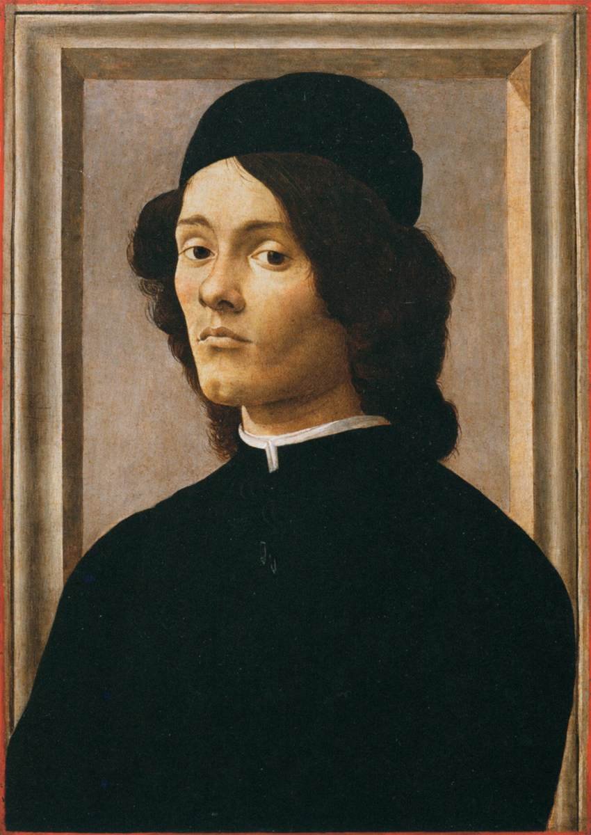 Nuoren muotokuva tekijältä Sandro Botticelli
