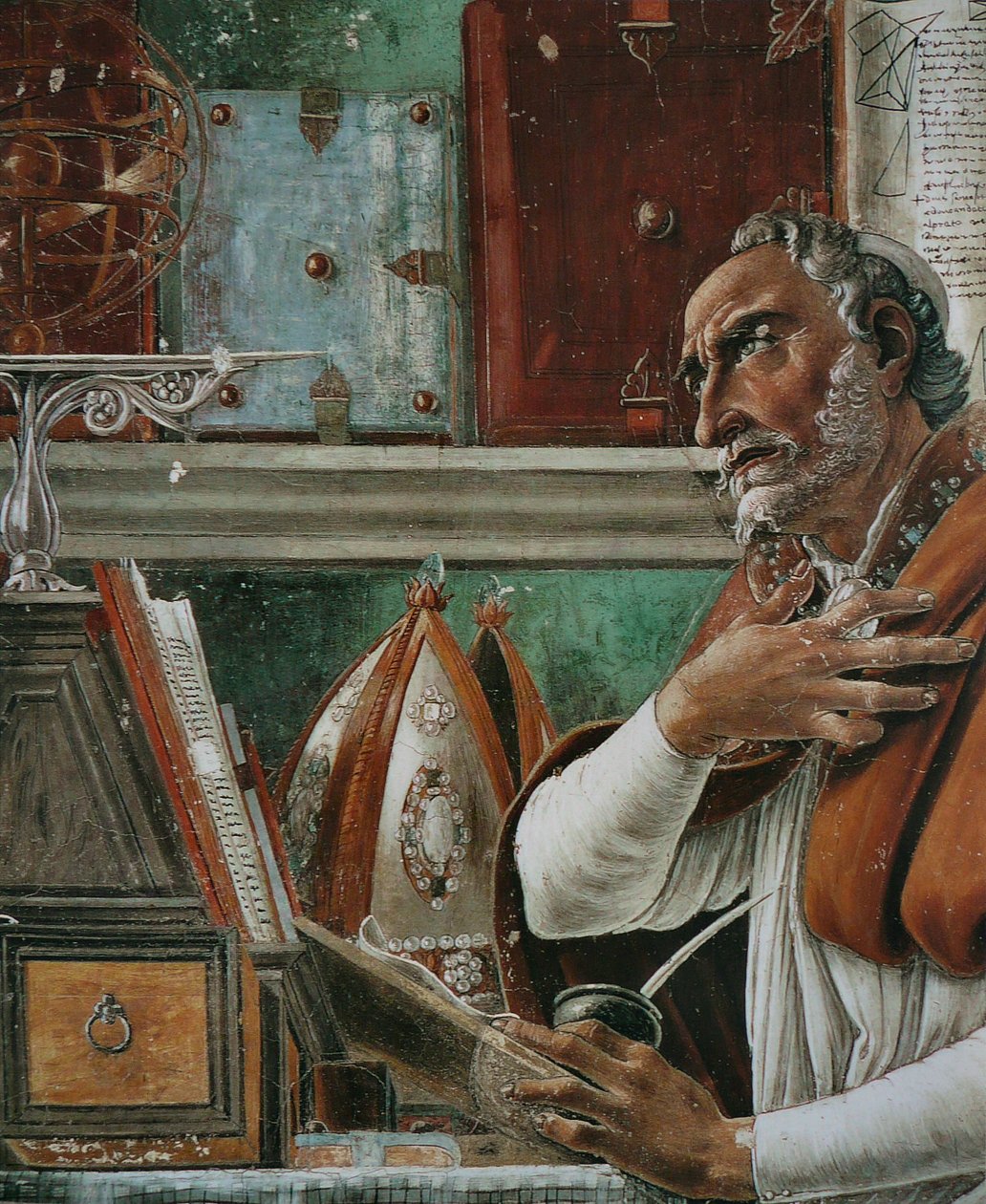 Pyhä Augustinus 1 tekijältä Sandro Botticelli