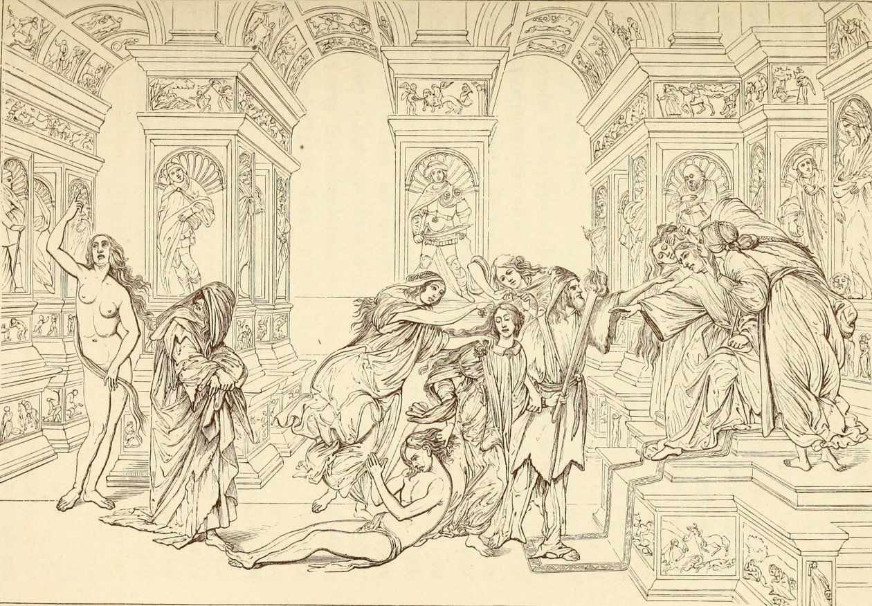 Pieni allegorinen tekijältä Sandro Botticelli