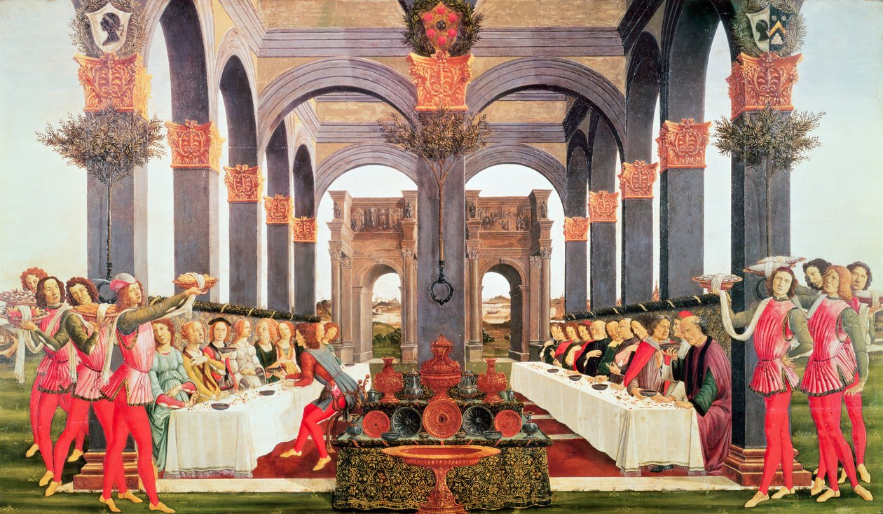 Hääjuhla tekijältä Sandro Botticelli
