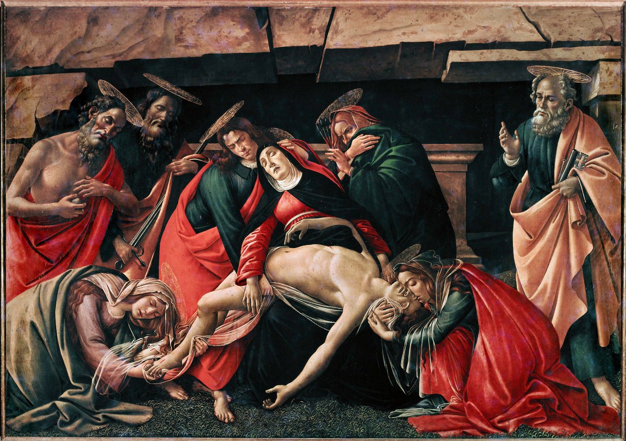 Deploraatio. Poppeli ... tekijältä Sandro (1444/5-1510) Botticelli