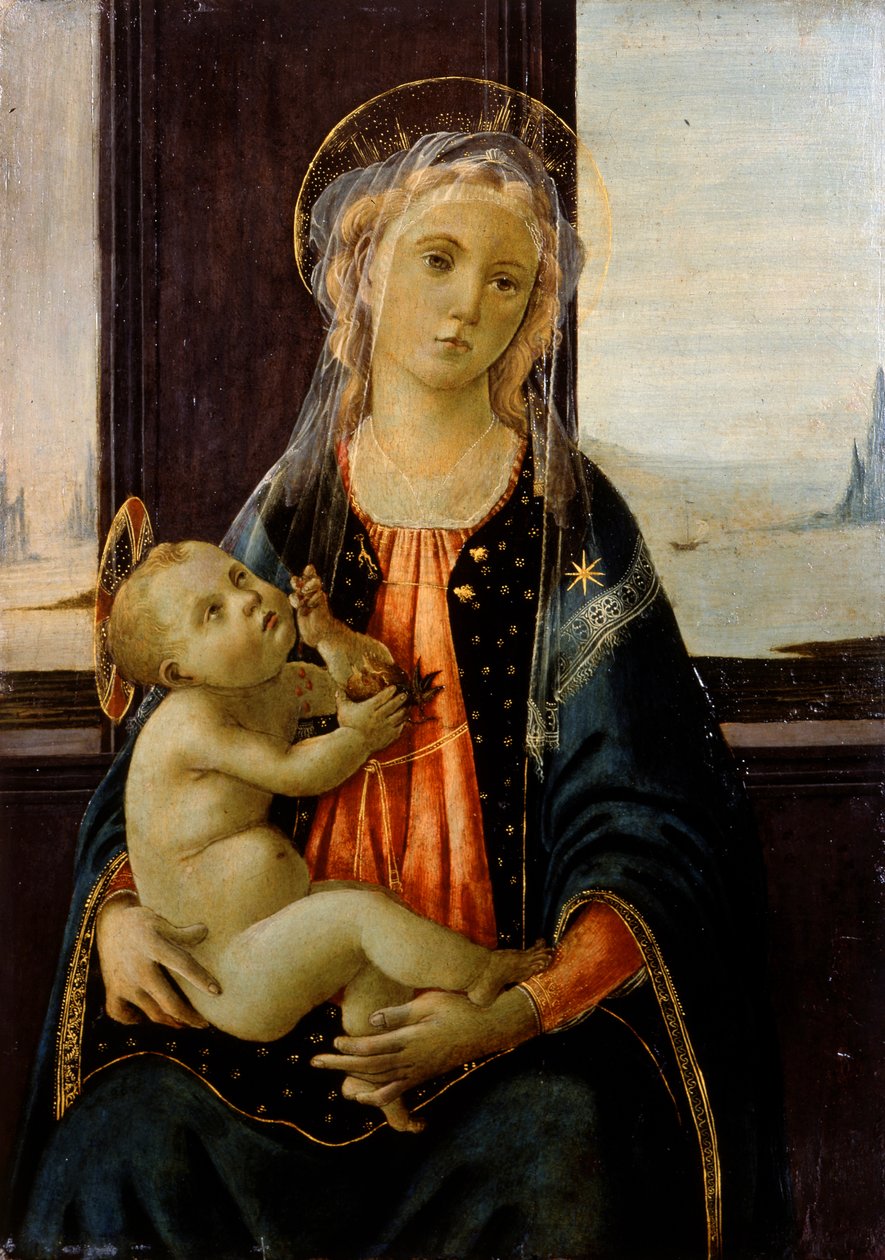 Madonna of the Sea 1476 (maalaus) tekijältä Sandro Botticelli