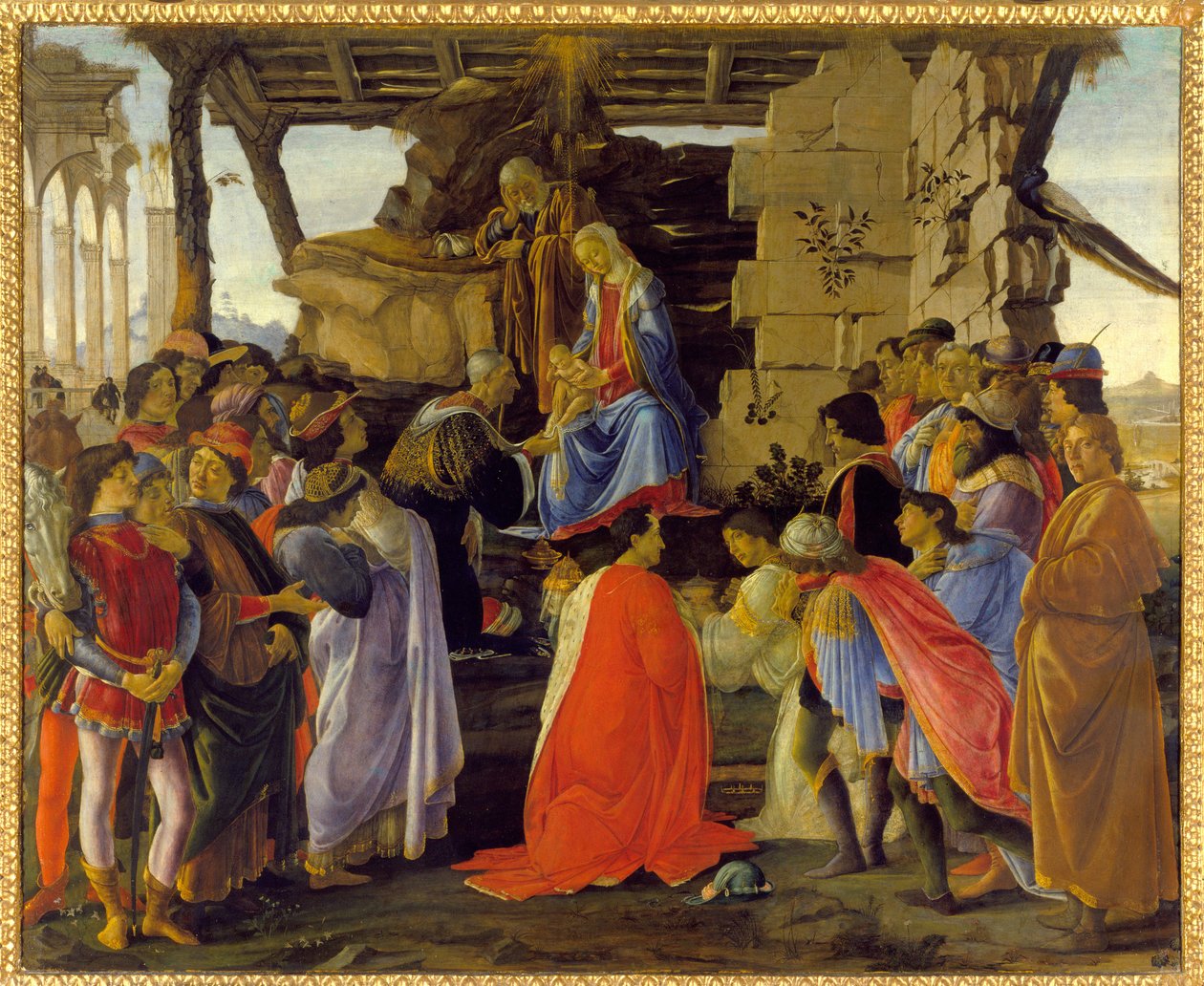 Taikkojen ihailu tekijältä Sandro Botticelli