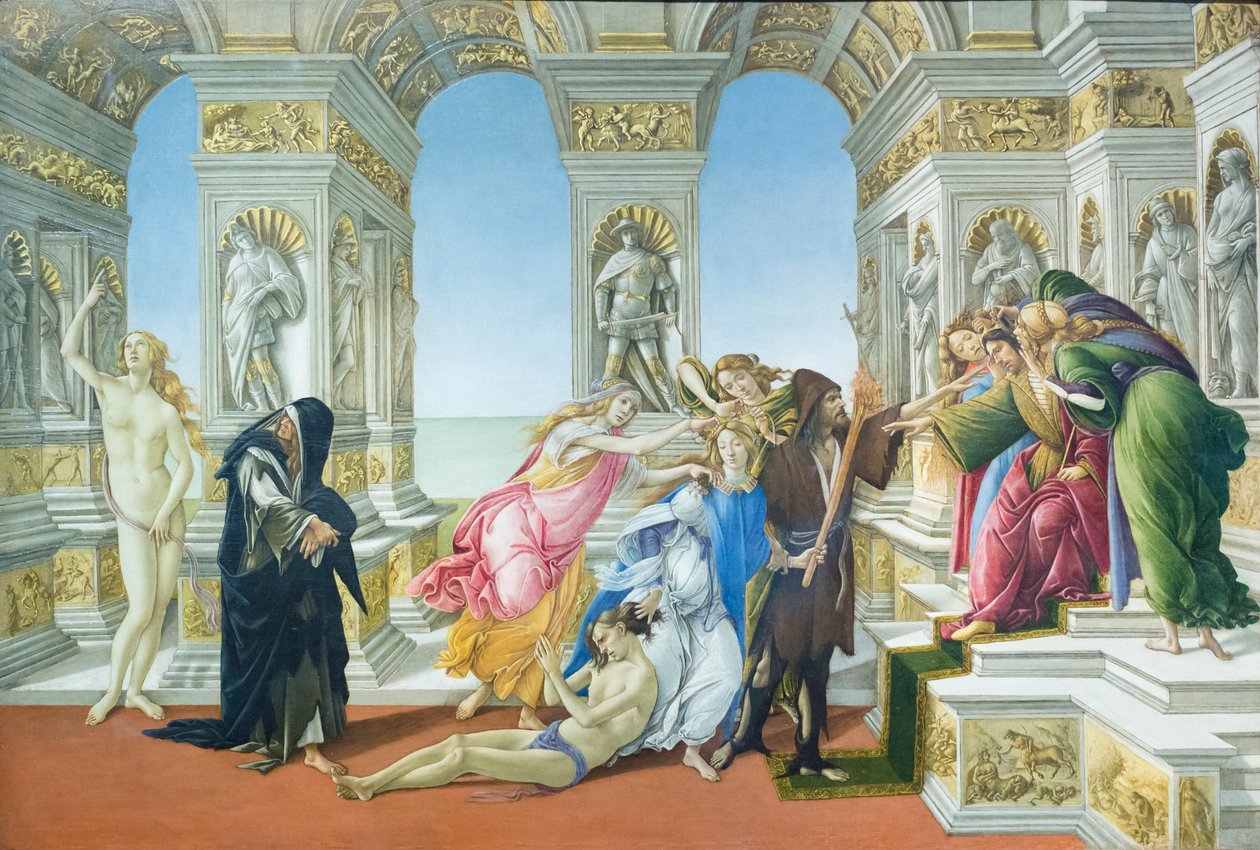 Apellesin herjaus tekijältä Sandro Botticelli