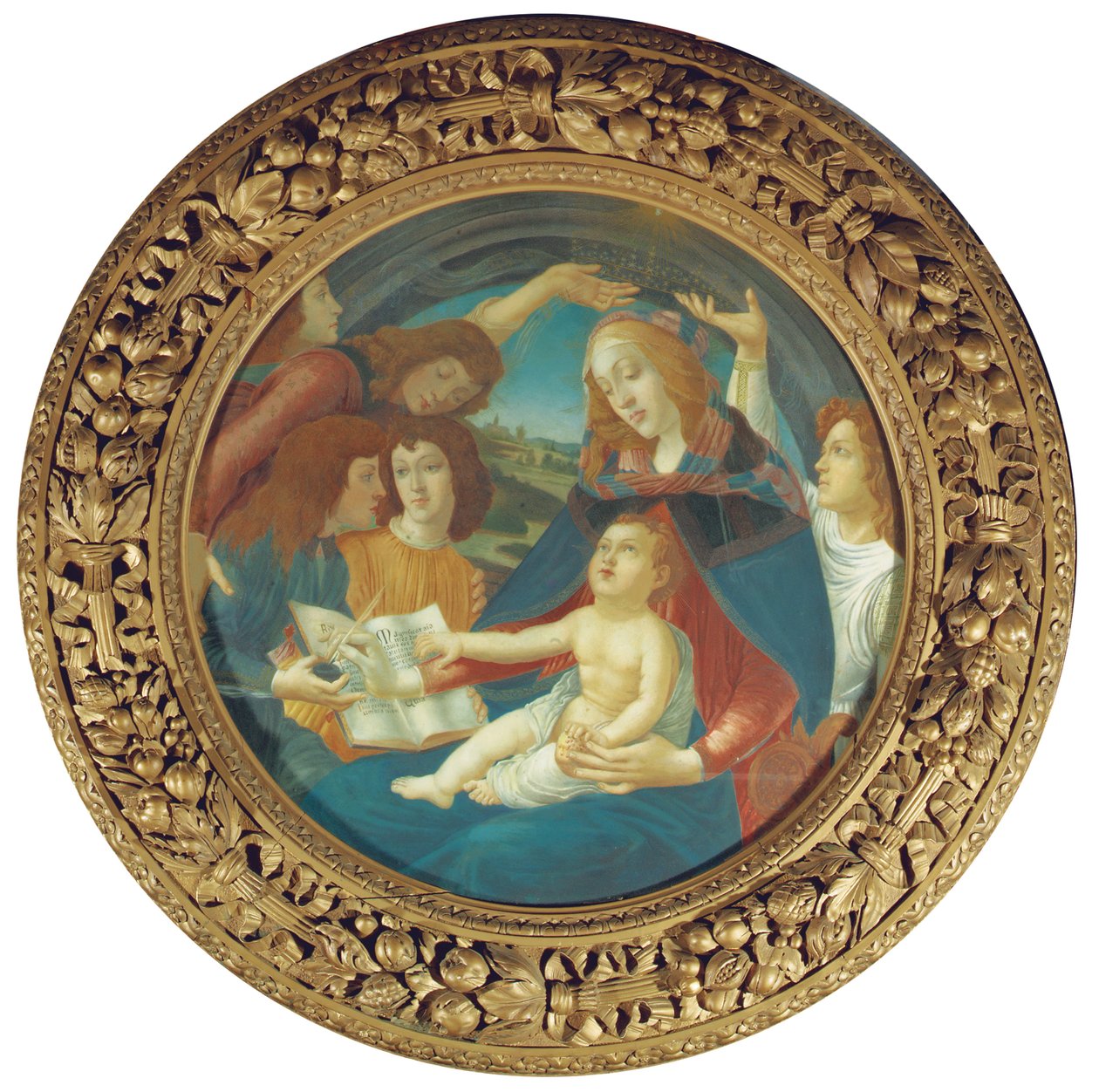 Magnificatin Madonna tekijältä Sandro (after) Botticelli