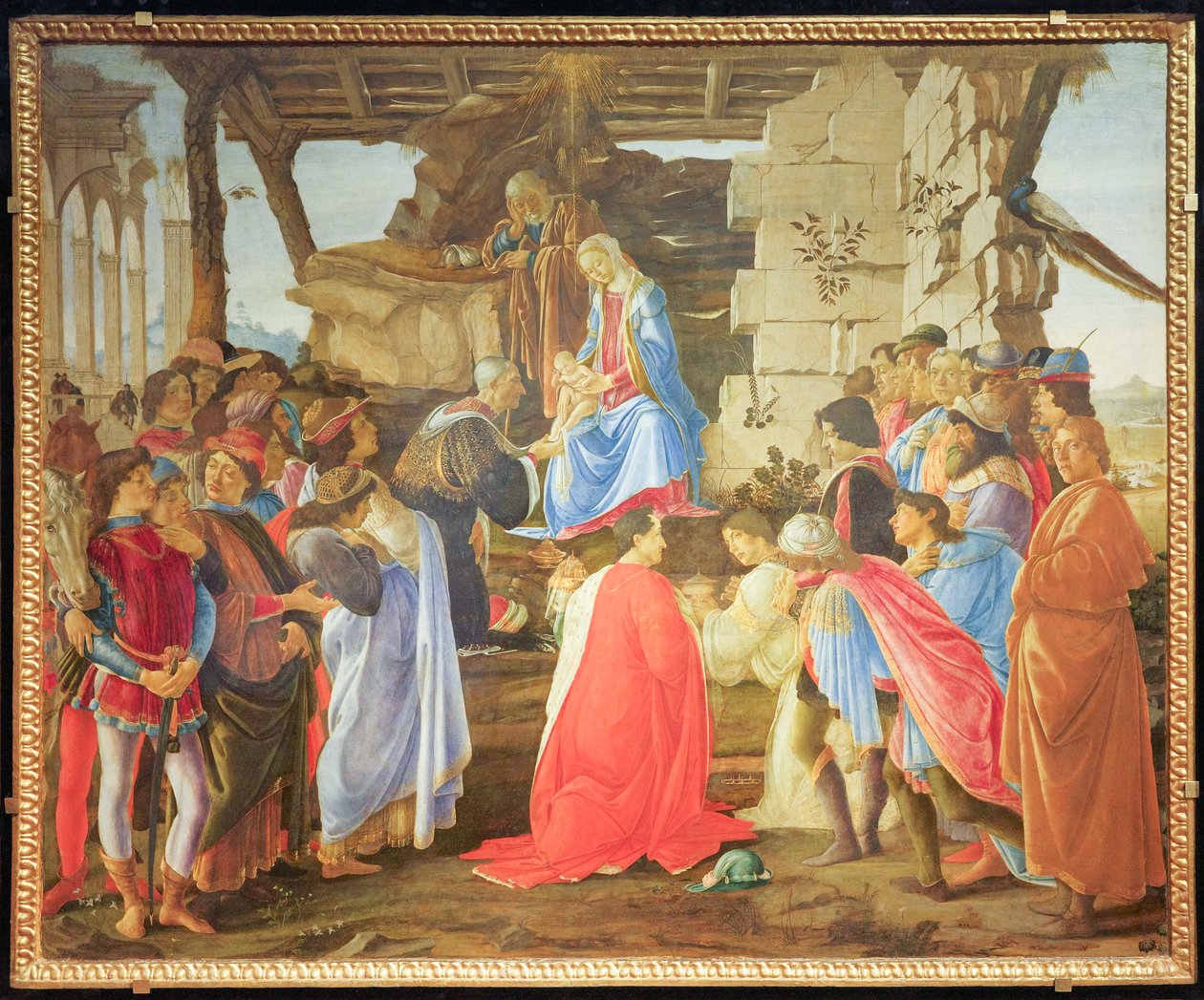 Maagien palvominen tekijältä Sandro Botticelli