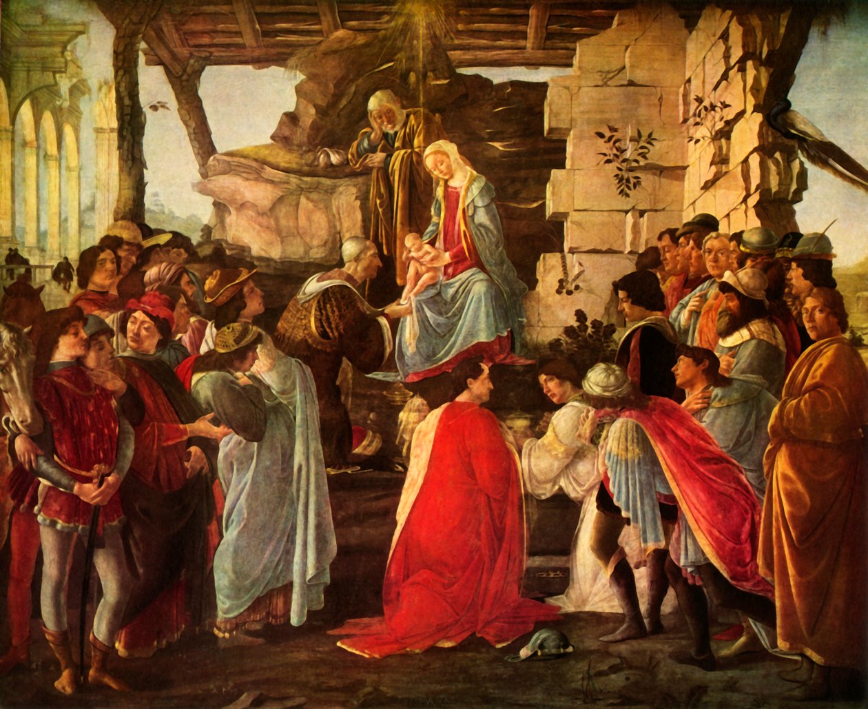 Maagien palvonta, 1476, 1937. tekijältä Sandro Botticelli