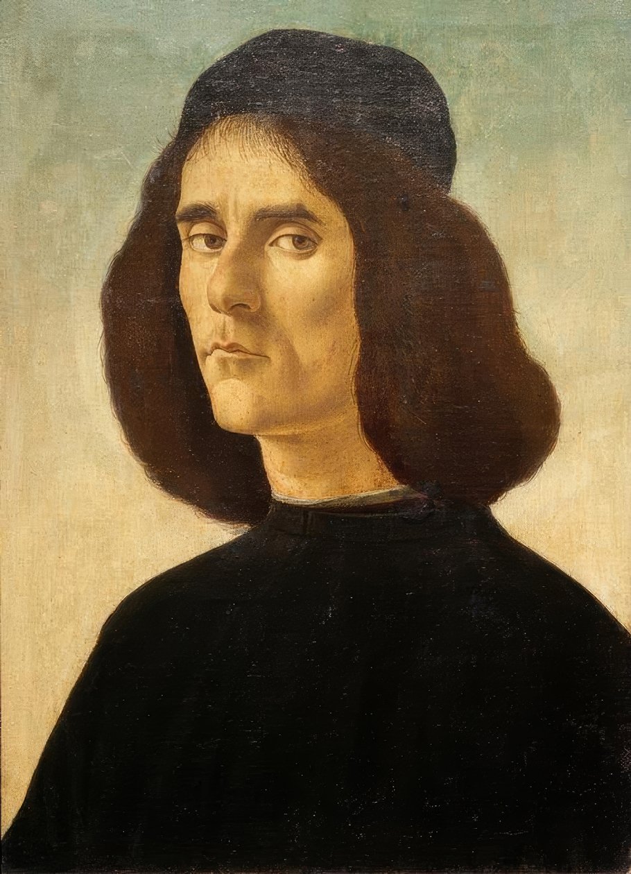 Bildnis des Michael Marullus Tarchaniota tekijältä Sandro Botticelli