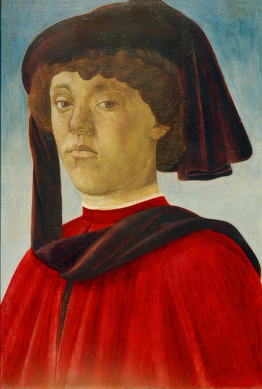 Nuoren muotokuva tekijältä Sandro Botticelli