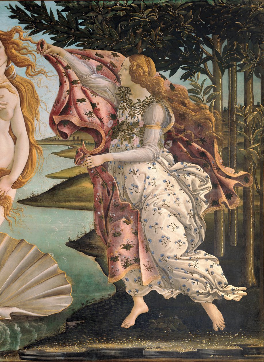 Venuksen syntymä tekijältä Sandro Botticelli