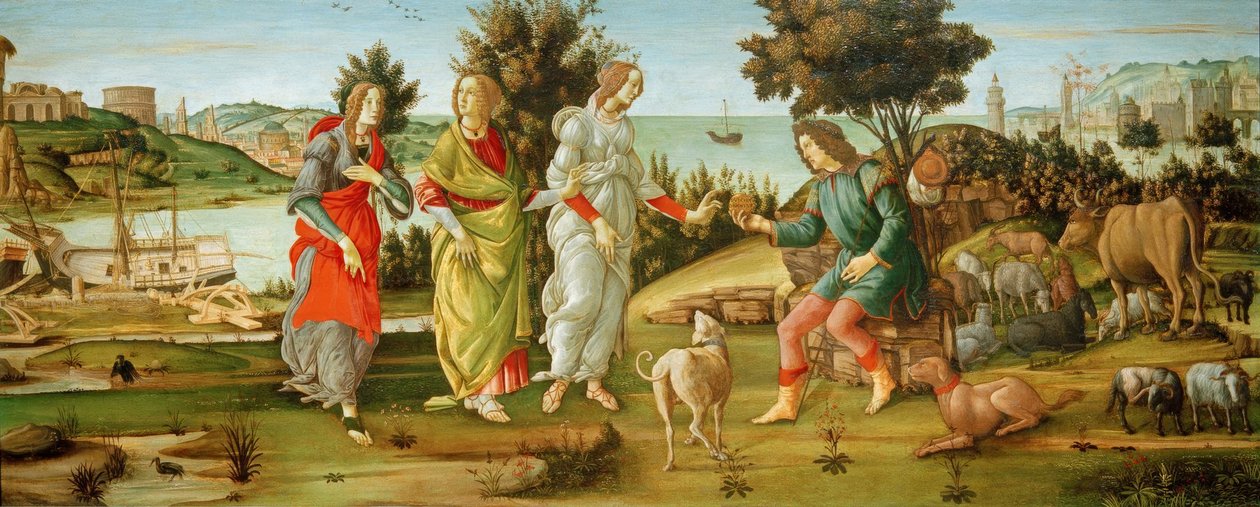 Pariisin tuomioistuimen tuomio tekijältä Sandro Botticelli
