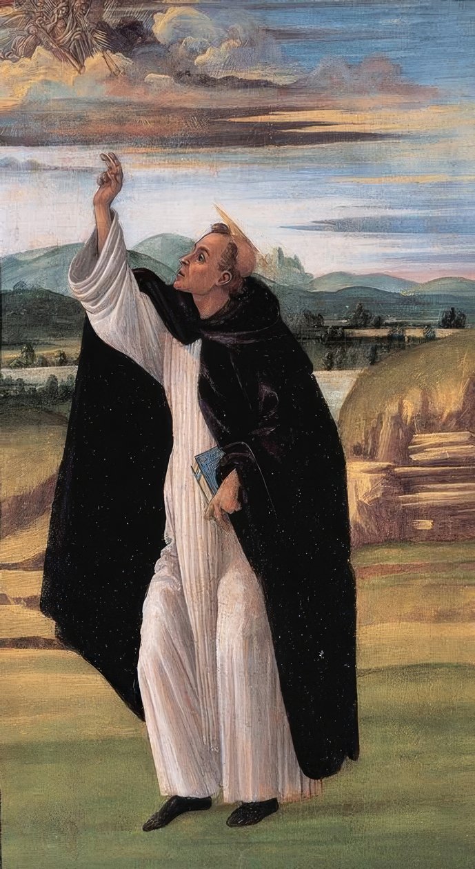 Pyhä Dominic tekijältä Sandro Botticelli