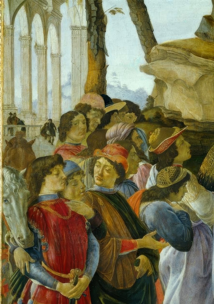 Taikaiden palvonta tekijältä Sandro Botticelli