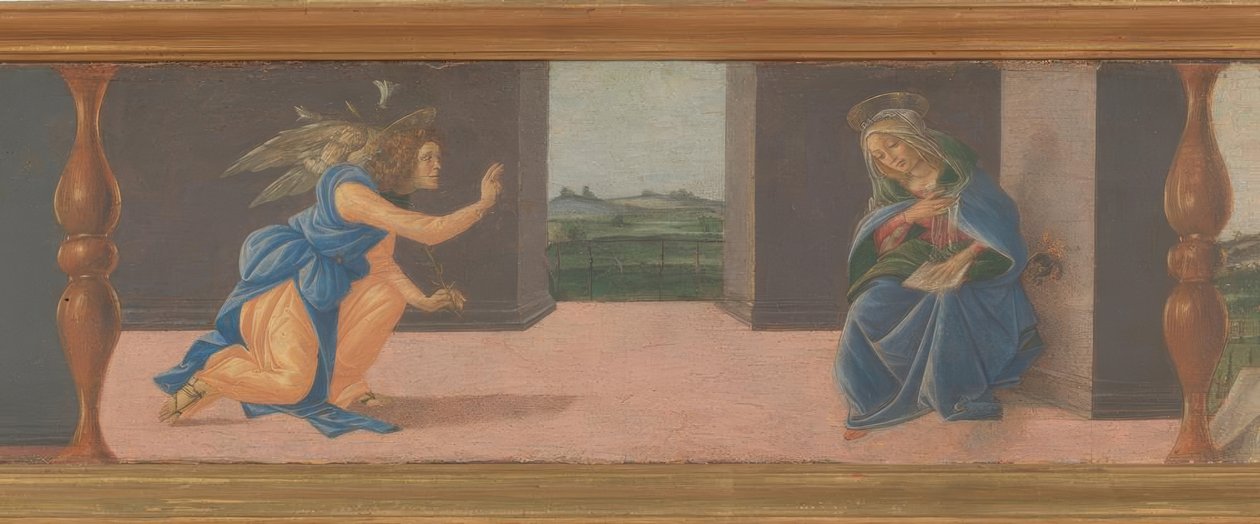 Ilmoitus Marialle tekijältä Sandro Botticelli
