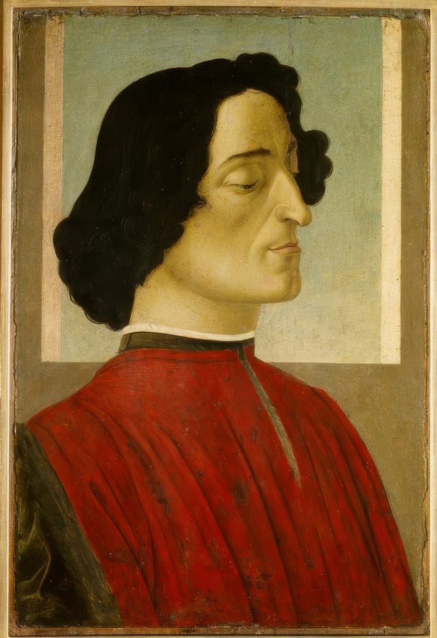 Giuliano de’ Medici / Jalokivi. v. Botticelli tekijältä Sandro Botticelli