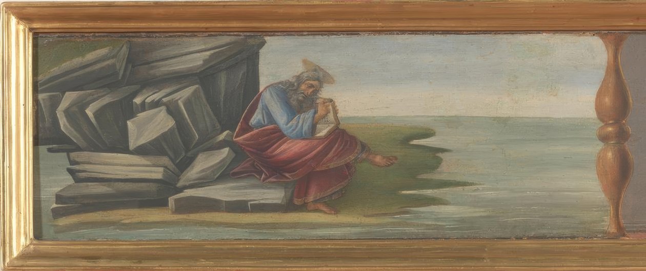 John Patmosella tekijältä Sandro Botticelli