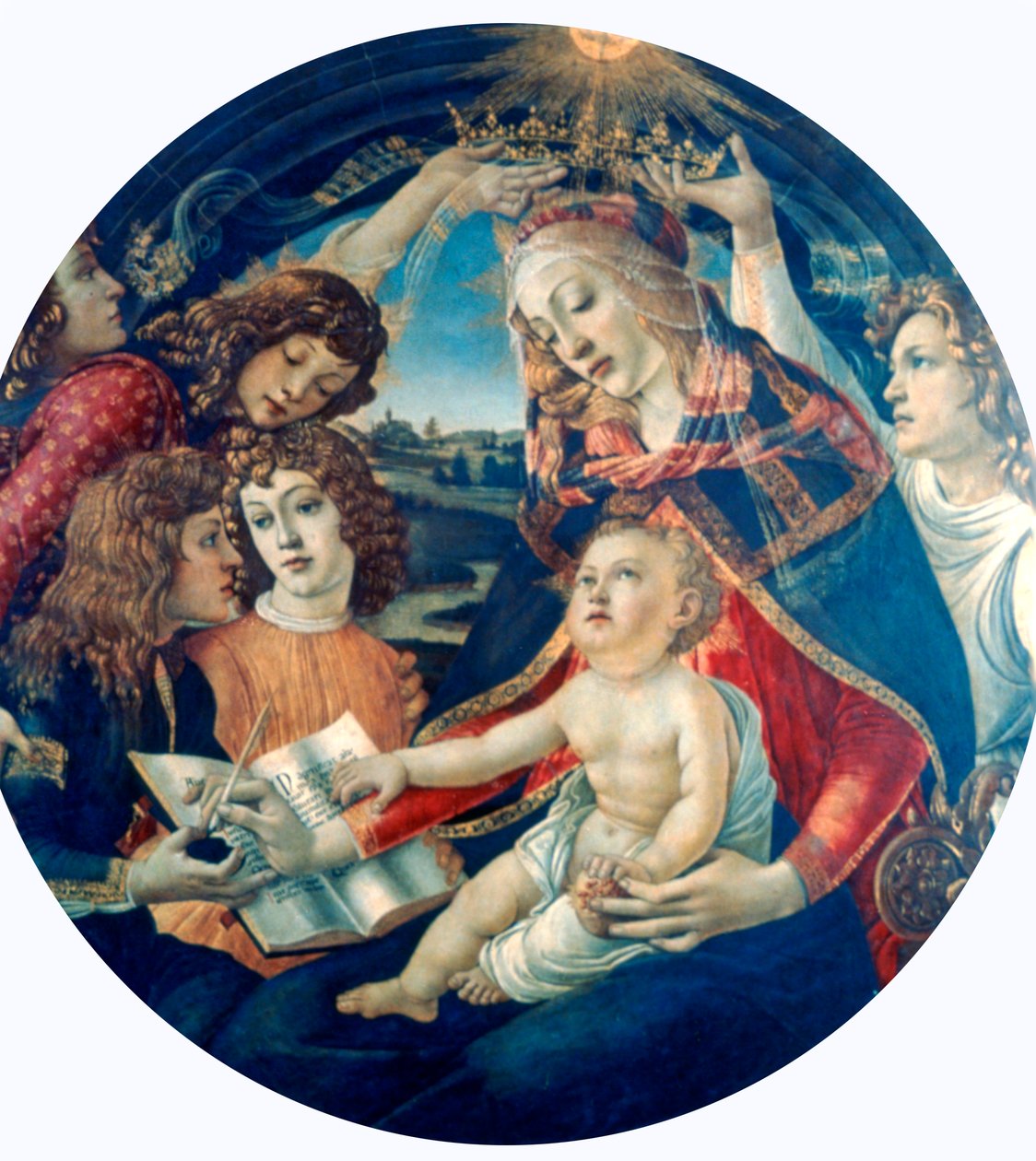Madonna Magnificatista, 1482 tekijältä Sandro Botticelli