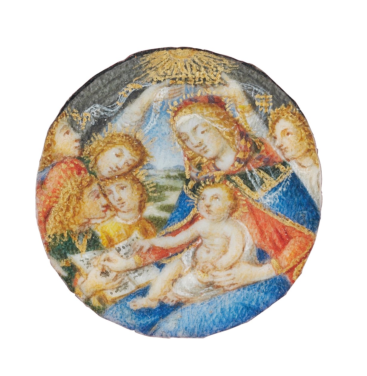 Madonna Magnificatista, Firenze, 1400-luvun loppu - 1500-luvun alku tekijältä Sandro Botticelli