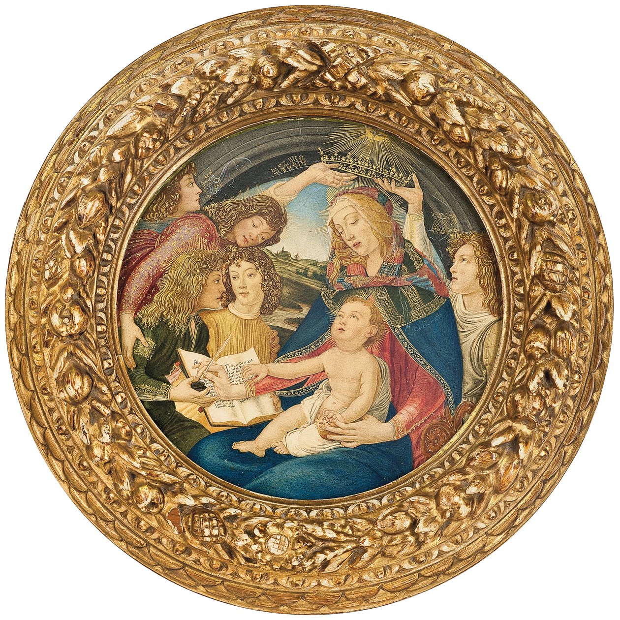 Madonna Magnificatista, Ricciardo Meaccin piiri tekijältä Sandro Botticelli