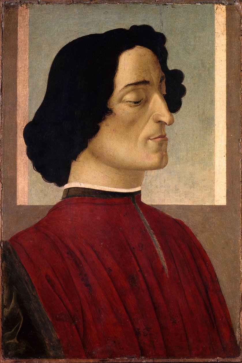 Giuliano de Medicin muotokuva 14531478, noin 1475 tekijältä Sandro Botticelli