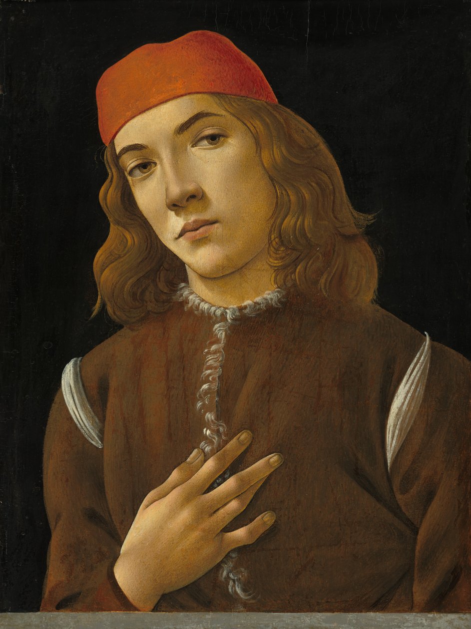 Nuoren muotokuva tekijältä Sandro Botticelli