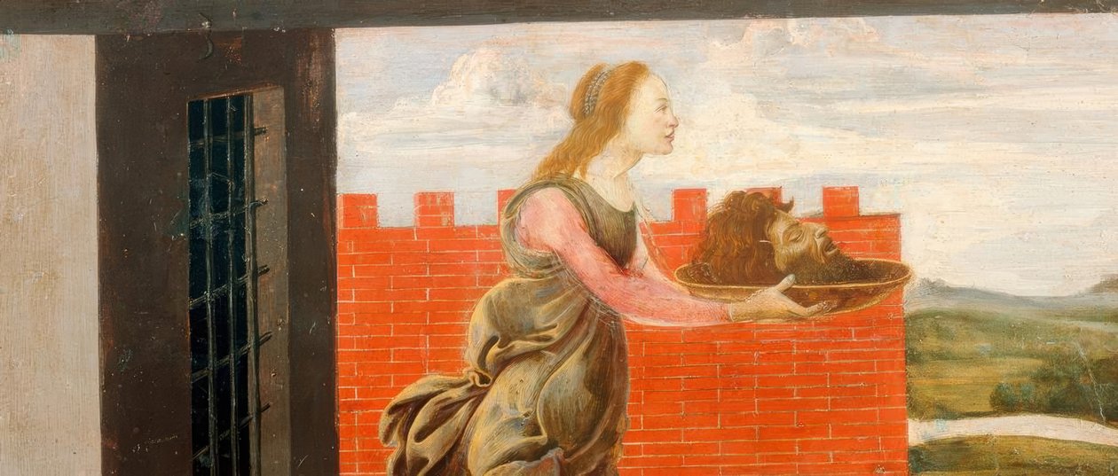 Salome mit dem Haupt Johannes des Täufers tekijältä Sandro Botticelli