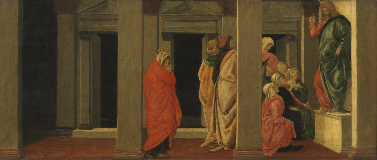 Kohtauksia Maria Magdalenan elämästä tekijältä Sandro Botticelli